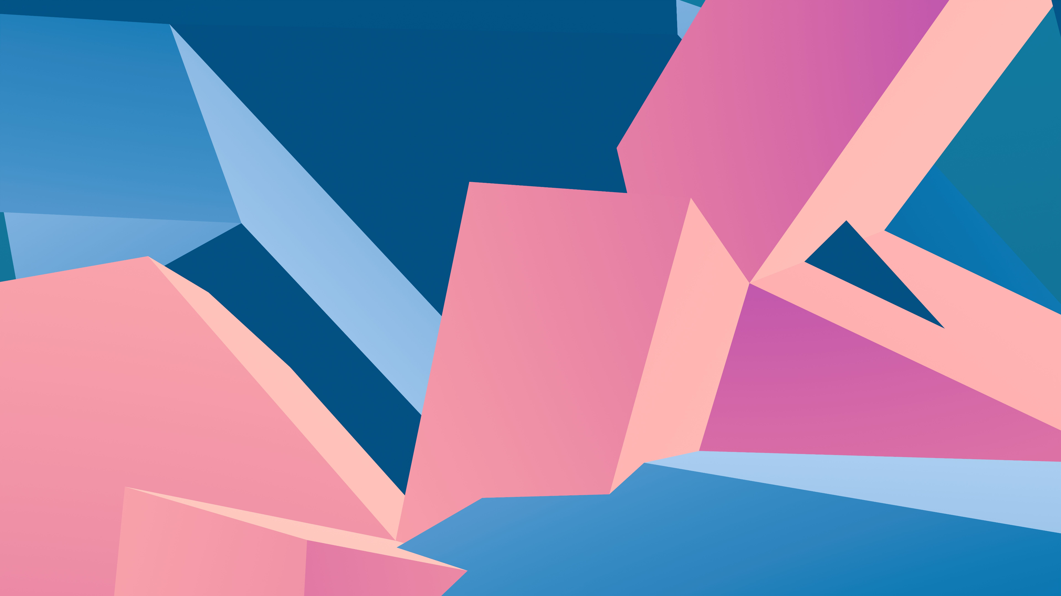 Abstract blue and pink geometric shapes for School and Institutional Partnerships